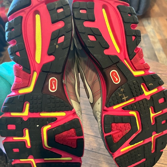 Nike Lunarglide 2 Womens Sneakers Size 8 Gray/White/Pink - Picture 6 of 16